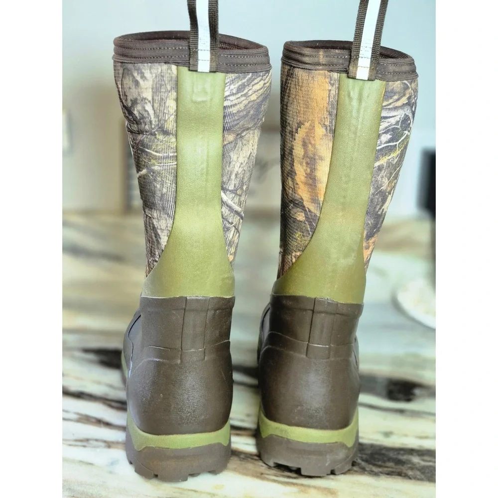Muck Boot Company Pathfinder Mens 8 Mossy Oak Camo Waterproof Boots MPFMDNA